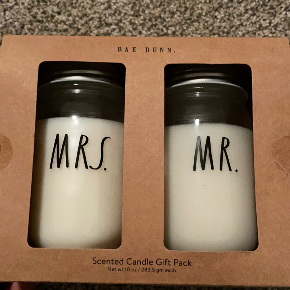 Rae Dunn candle set
